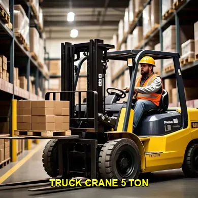 Keunggulan Truck Crane 5 Ton untuk Proyek Konstruksi